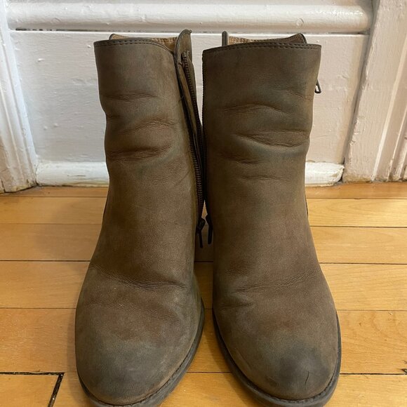 Brown Ankle Boots - Picture 2 of 7